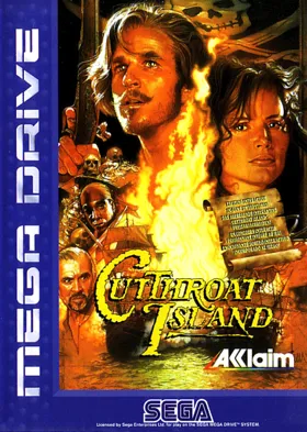 CutThroat Island (USA, Europe) box cover front